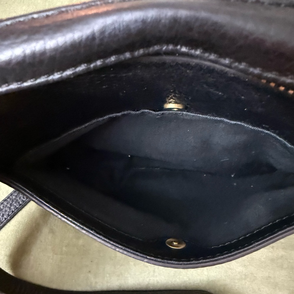 Fossil piper Toaster Leather Crossbody Bag built in card holder with key fob OSP - Picture 4 of 15